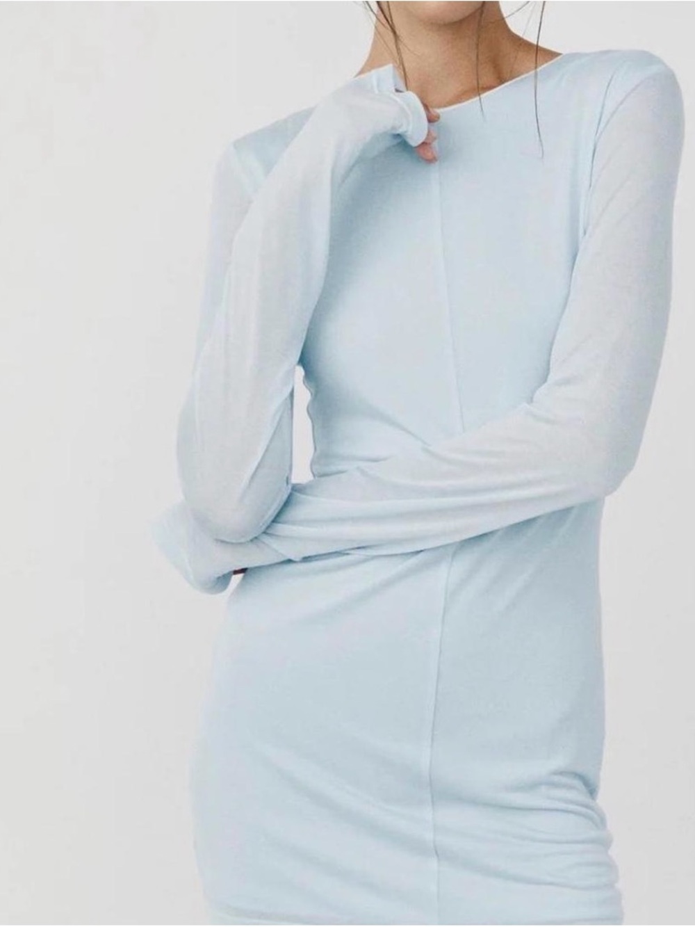 With Jean Baby Blue Kenny Dress